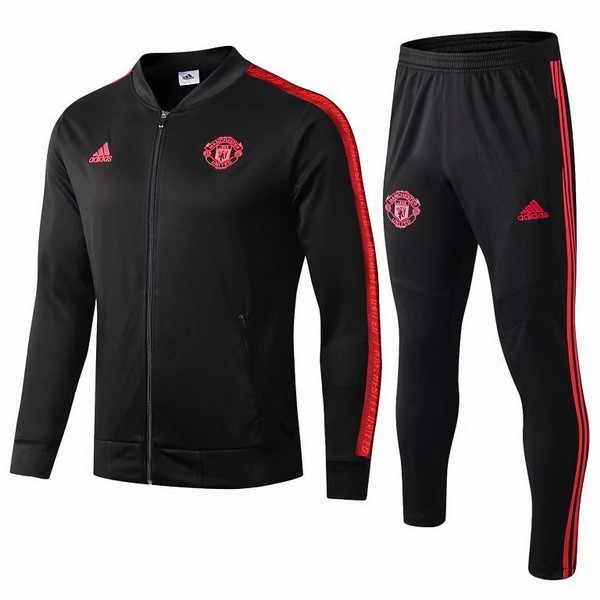 Survetement Football Manchester United 2019-20 Rouge Noir